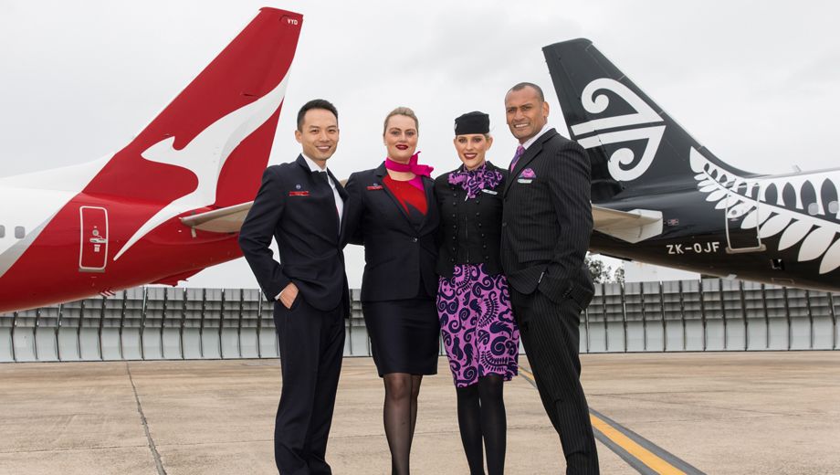 Earning Air New Zealand Airpoints, status credits on Qantas flights