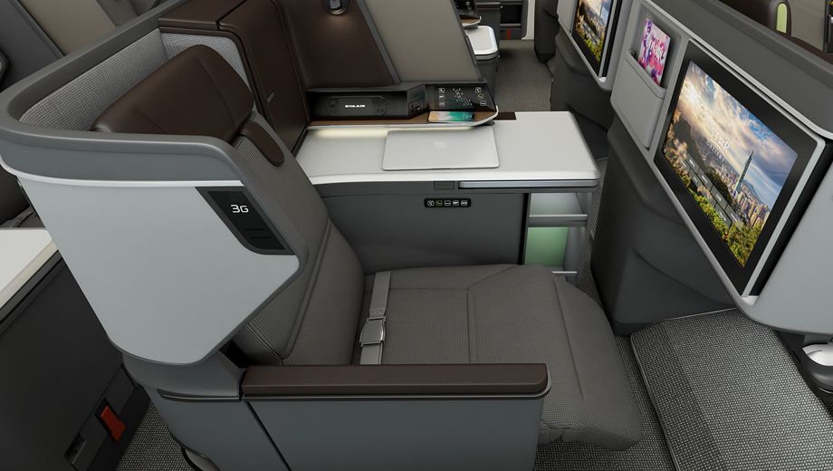 EVA reveals new Boeing 787 business class styled by BMW Designworks