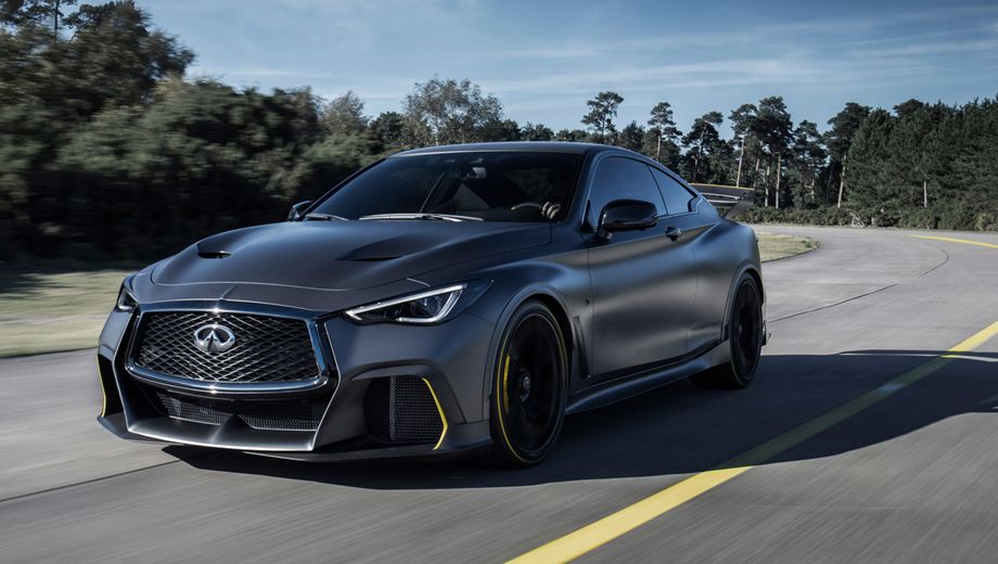 Infiniti's Project Black S Hybrid is inspired by Formula One racers