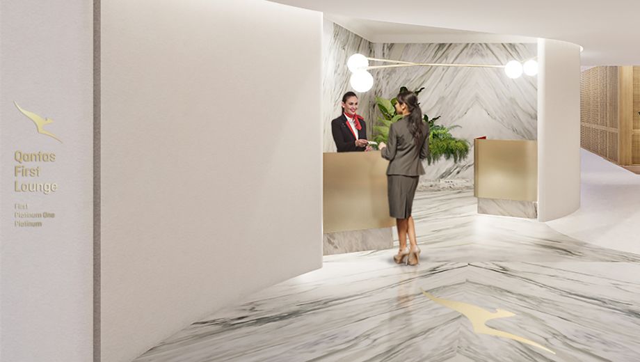 Here is where you'll find the new Qantas Singapore first class lounge