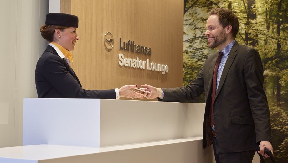 Lufthansa Senator Lounge, London Heathrow Airport T2