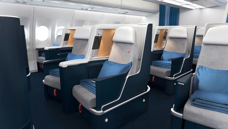 Air France unveils new Airbus A330 business class