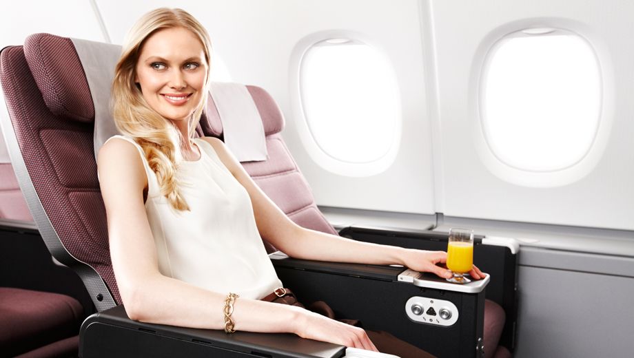 How to get airport lounge access when flying premium economy