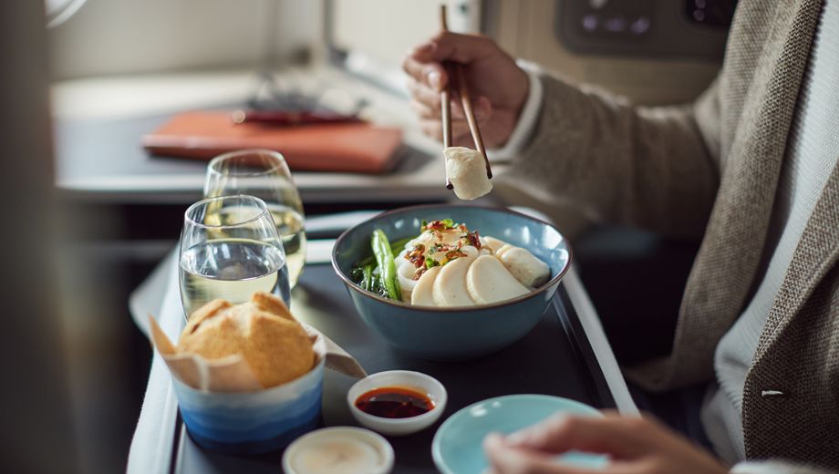 Cathay Pacific 'Hong Kong Flavours' dishes for business, first class