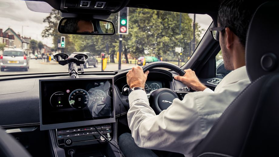Jaguar's 'connected car' could mean you'll never see a red light again