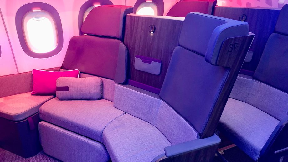 Airbus’ swish Settee Corner concept seat is a business class couch