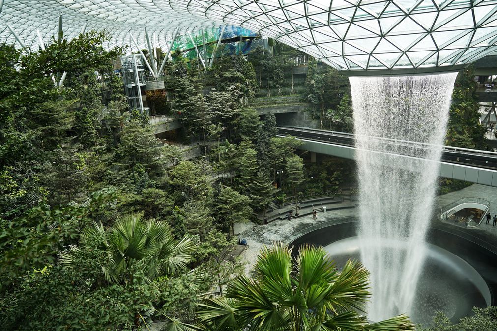 Have a long layover at Singapore? Check out Changi's shiny new Jewel