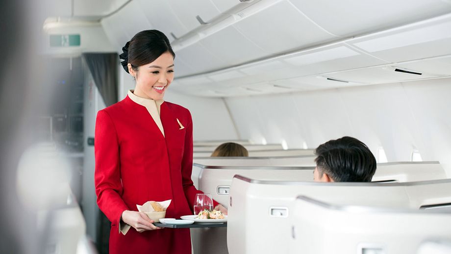 Cathay Pacific's new business class dining service lands in Australia