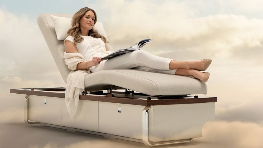 Bombardier’s Nuage chaise adds a luxury note to the business jet