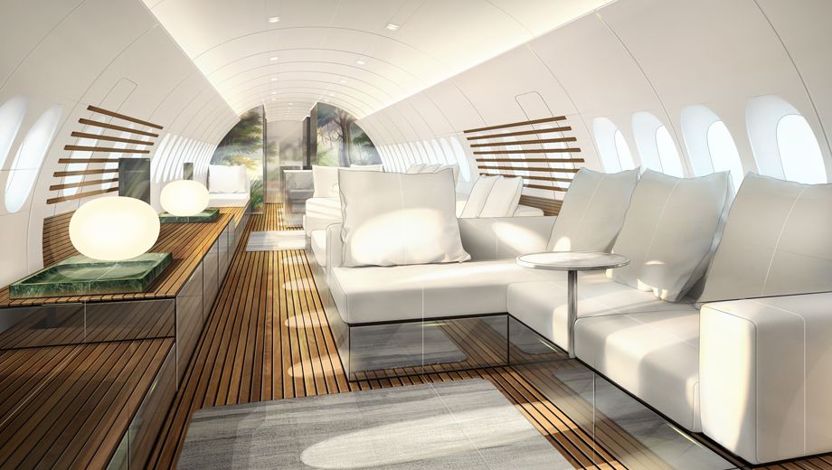 Lufthansa's SkyRetreat cabin re-imagines the Airbus A220 as a VIP ride