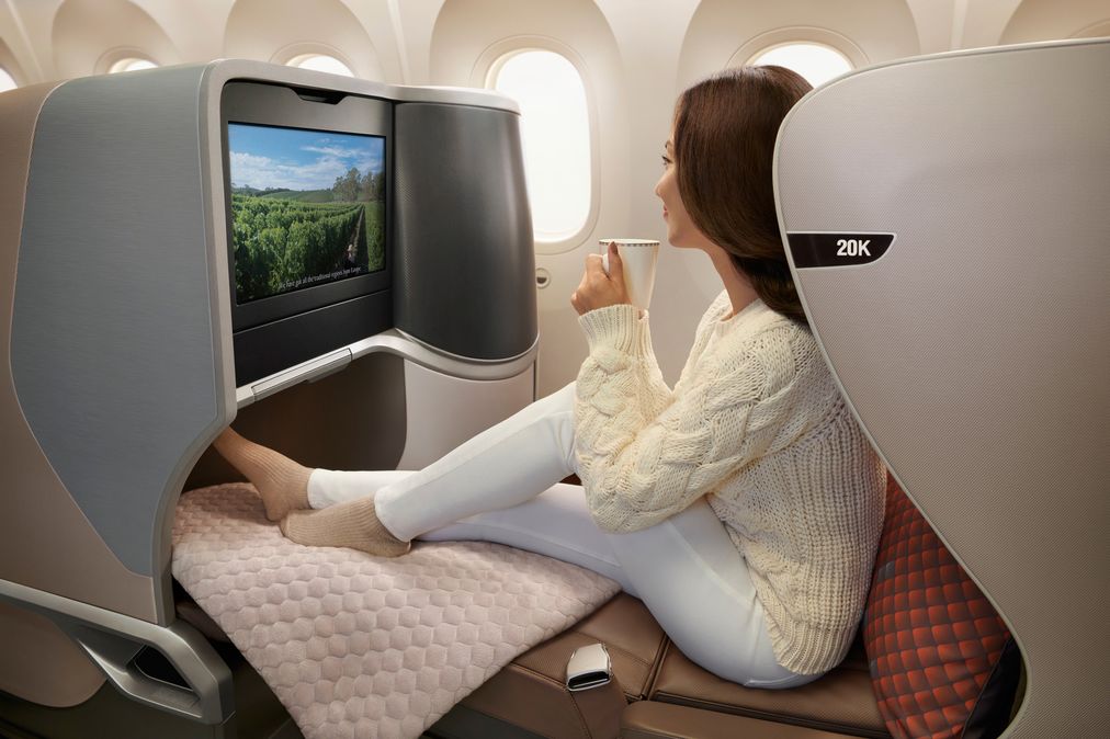 Singapore Airlines boosts new business class to Perth
