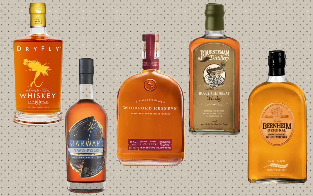 These wheat whiskies go against the grain