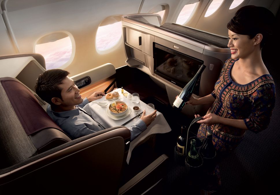 Singapore Airlines plans 'dine on demand' meals in business class