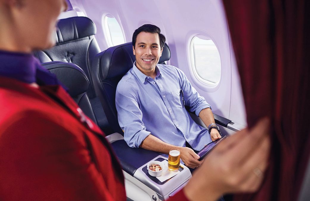 Virgin Australia clamps down on complimentary business class snacks