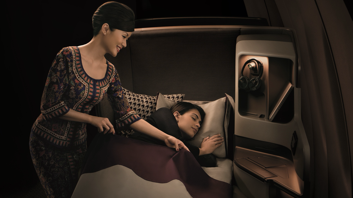 Singapore Airlines goes flat-out on Australian business class