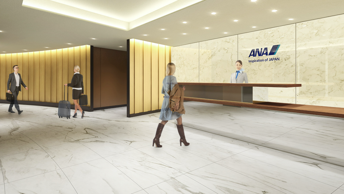 ANA's new business class lounge at Tokyo Narita Airport