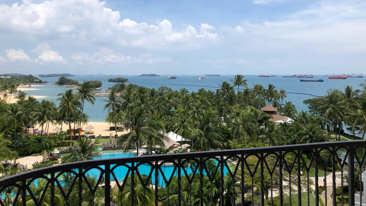 In Singapore, quarantine comes with an ocean view