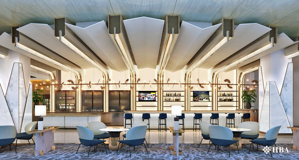 Singapore Airlines' new Singapore Changi lounges slowly take shape