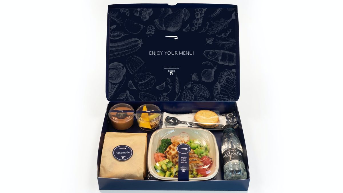 British Airways moves to inflight meal boxes