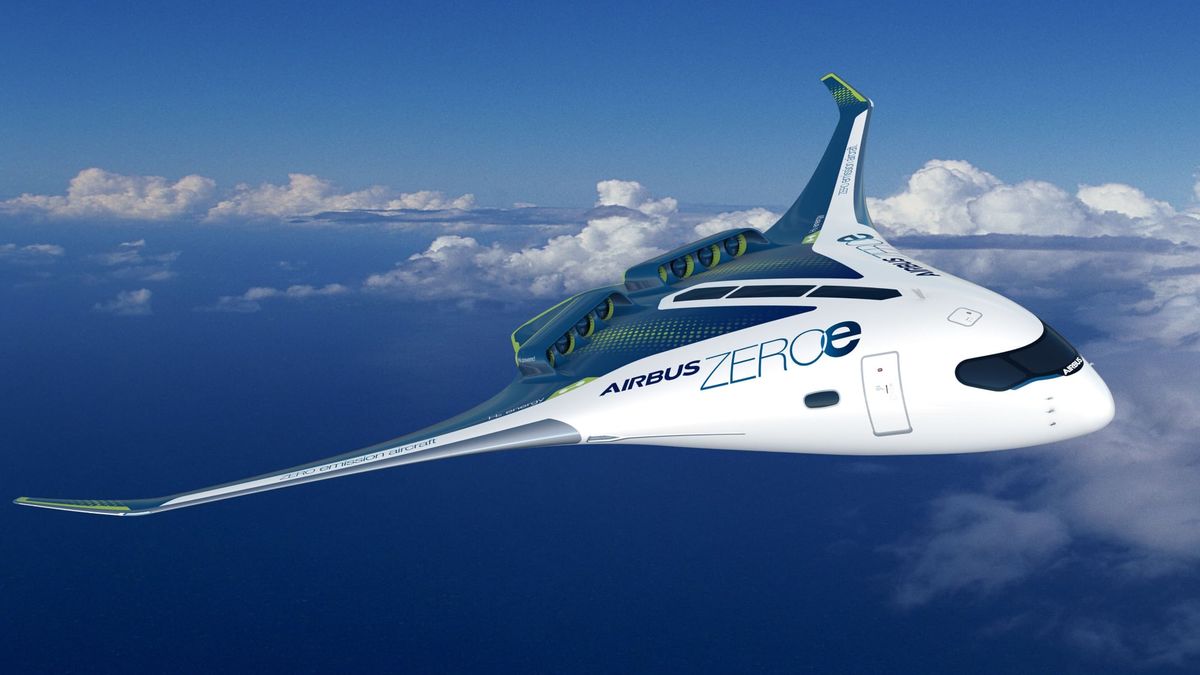 Airbus reveals 'zero emission' commercial aircraft concepts