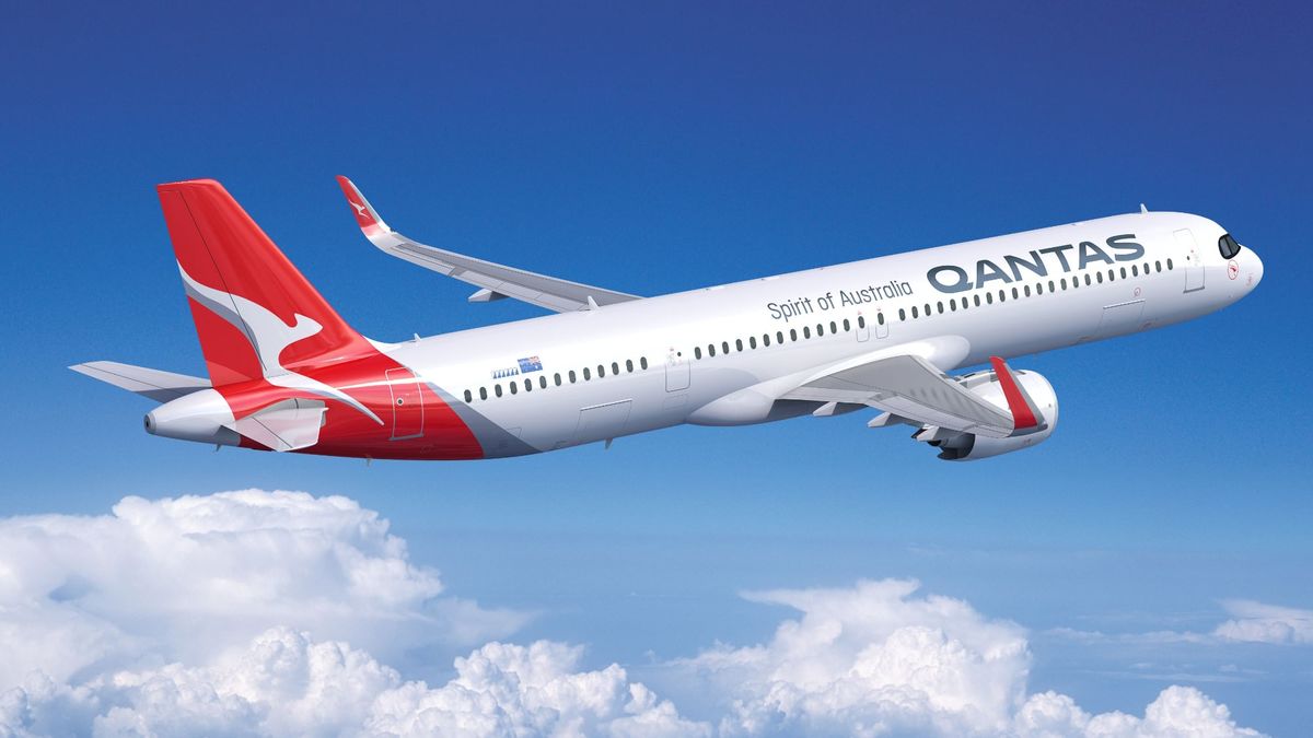 Qantas' first Airbus A321 has arrived, but you can't fly on it...