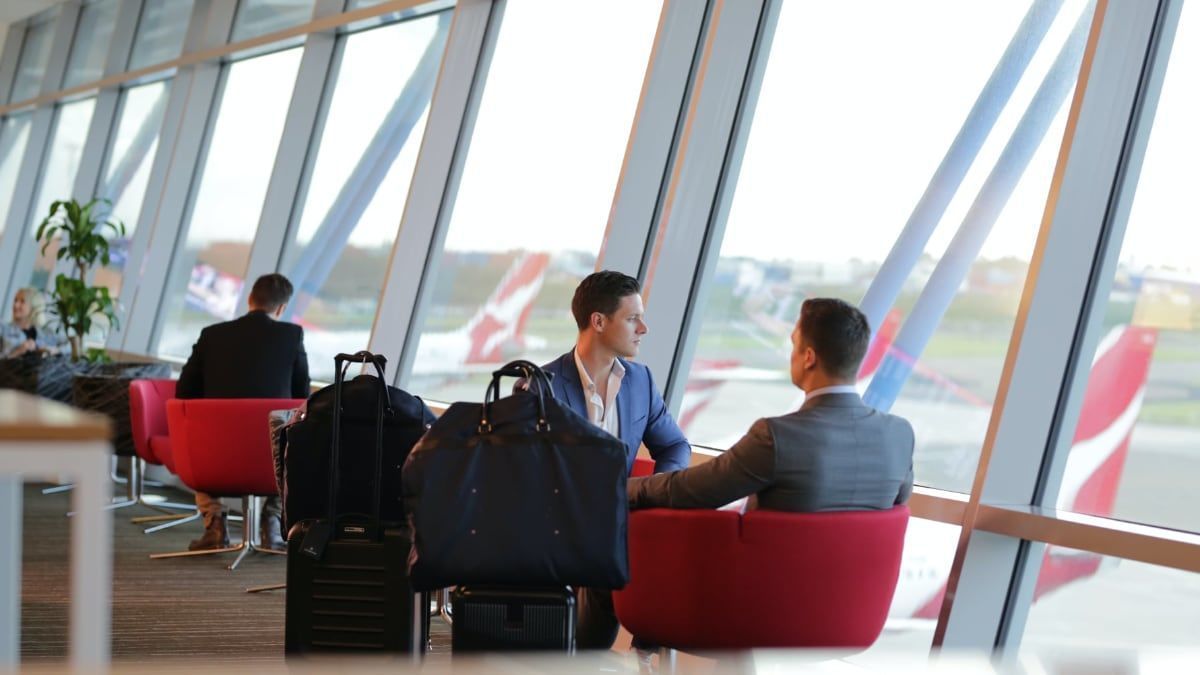 When are Qantas' airport lounges reopening?