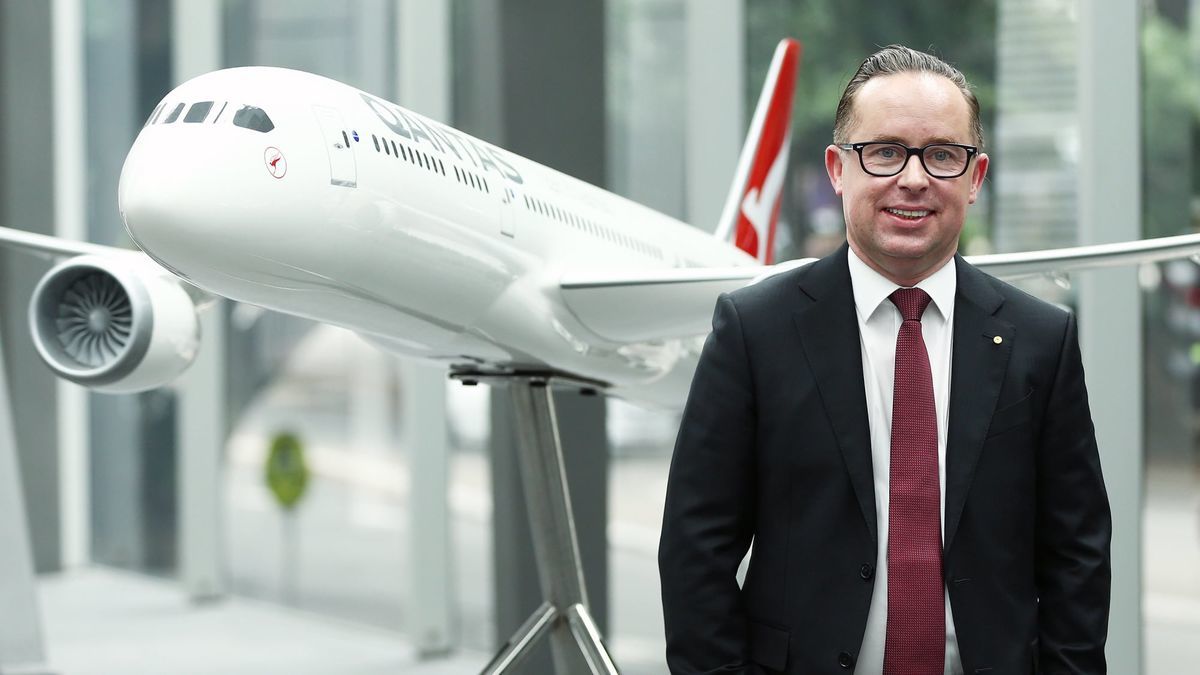 Qantas CEO bullish against new challengers Rex, Virgin Australia 2.0