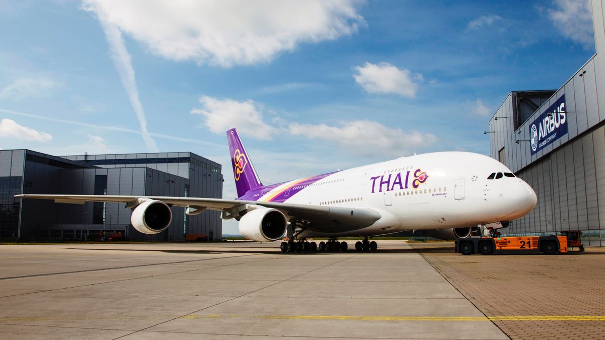 Thai Airways is selling off two of its Airbus A380s