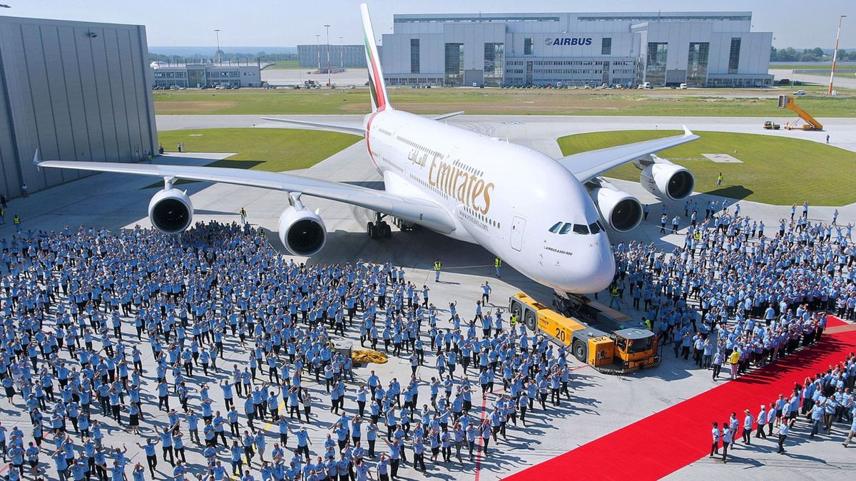 Emirates sets the date for the world's last Airbus A380 delivery