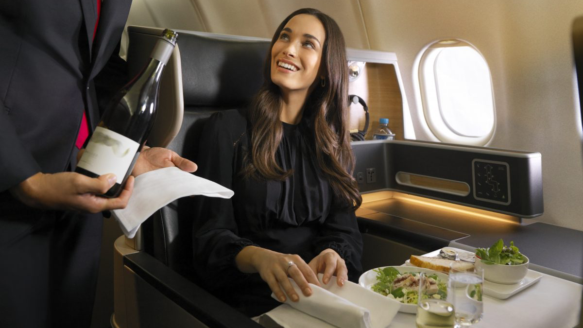 Now you can upgrade to business class straight from the Qantas app