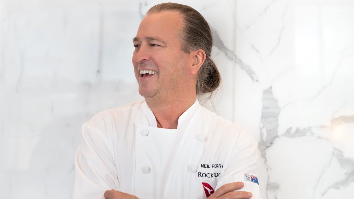 Qantas and Neil Perry team up for live cooking classes