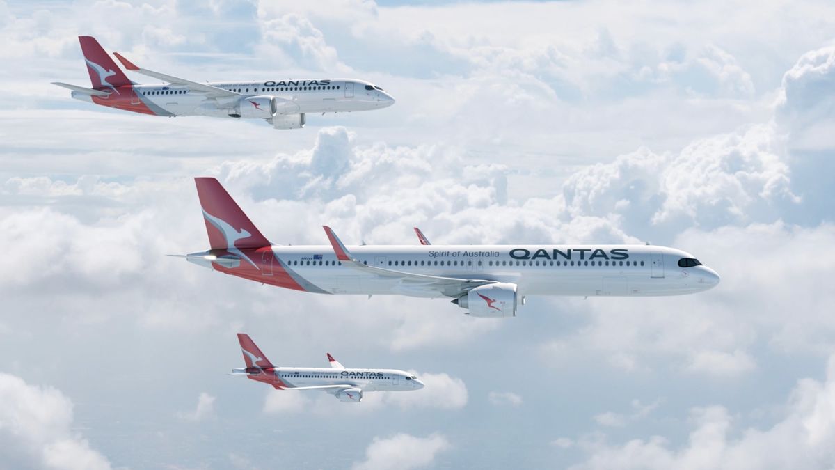 Qantas locks in domestic fleet order for Airbus A321XLR, A220 jets