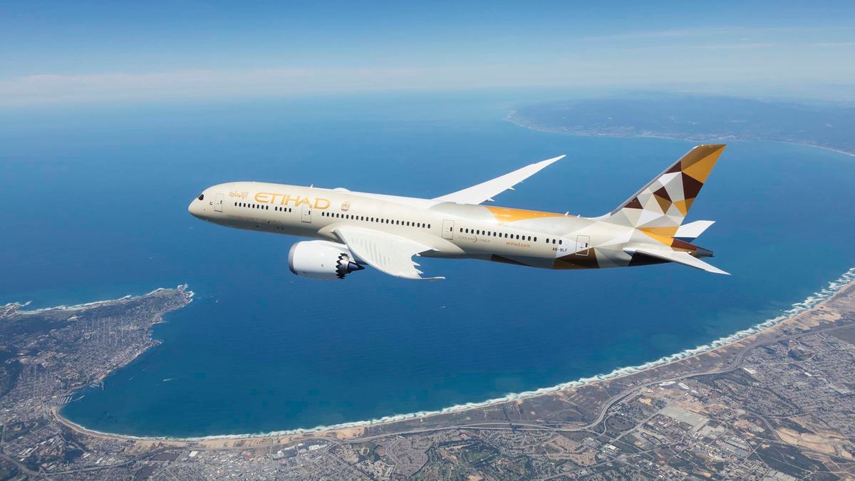 New Etihad Boeing 787-9 business class for 2023
