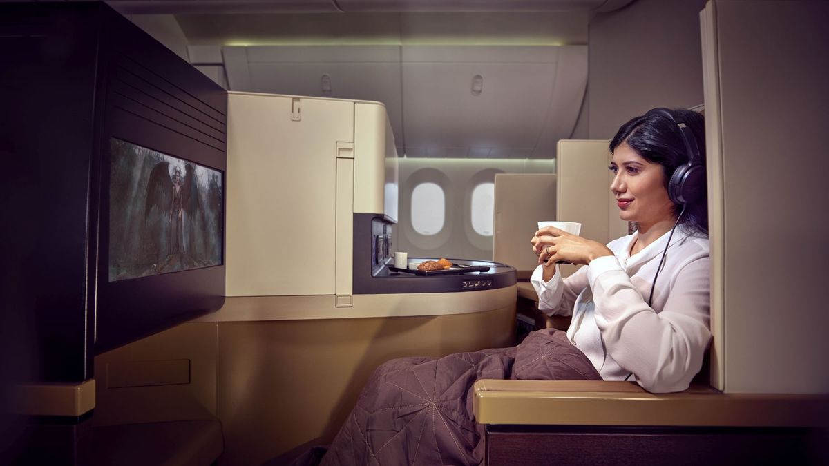Etihad says leisure flyers are filling business class