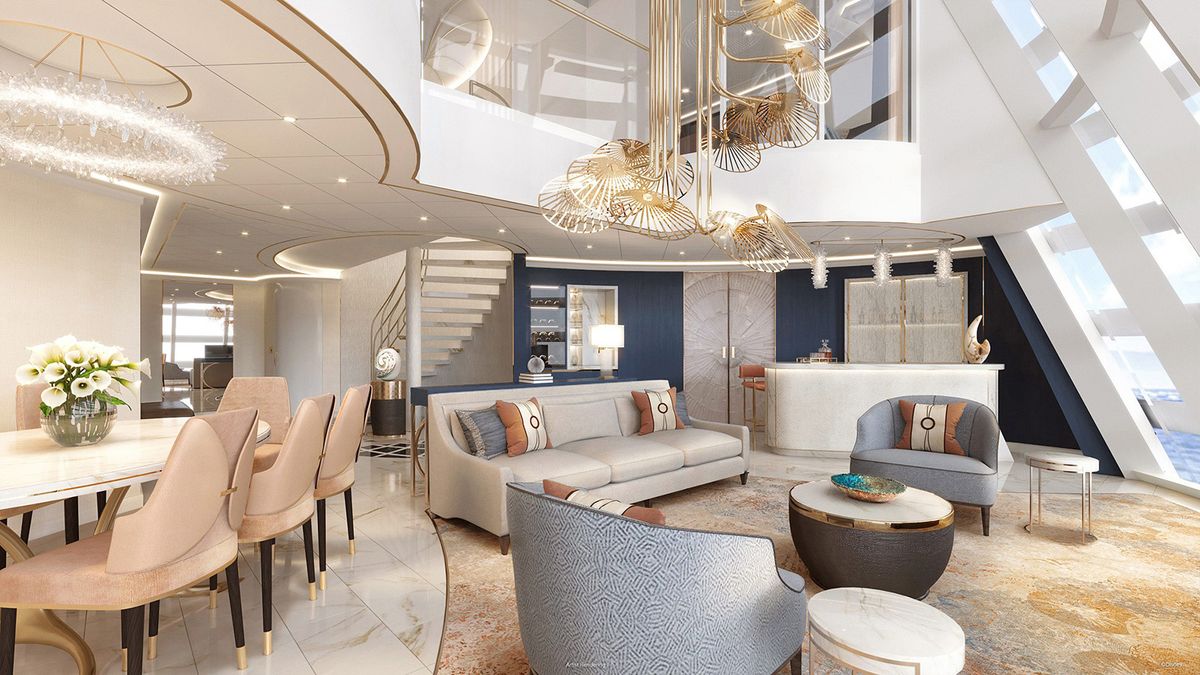 These are the most luxurious cruise suites at sea