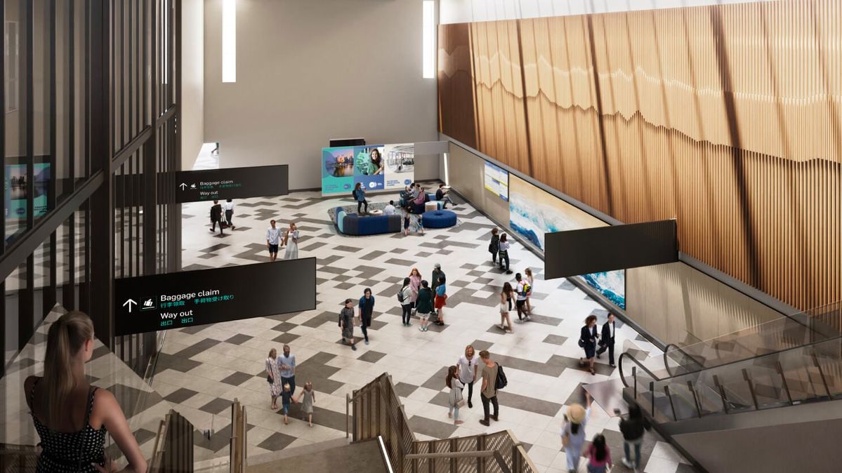Touchdown: new Gold Coast international terminal now open