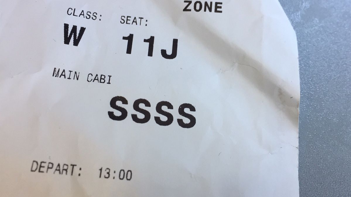 What ‘SSSS’ means if it appears on your boarding pass
