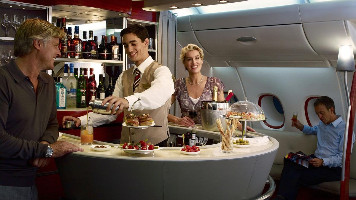 Buy this Emirates A380 bar and take your home or office to new heights