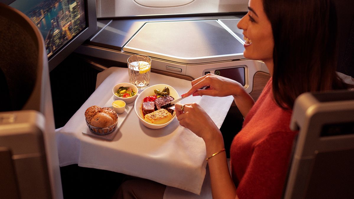 British Airways upgrades business class dining, adds new menus