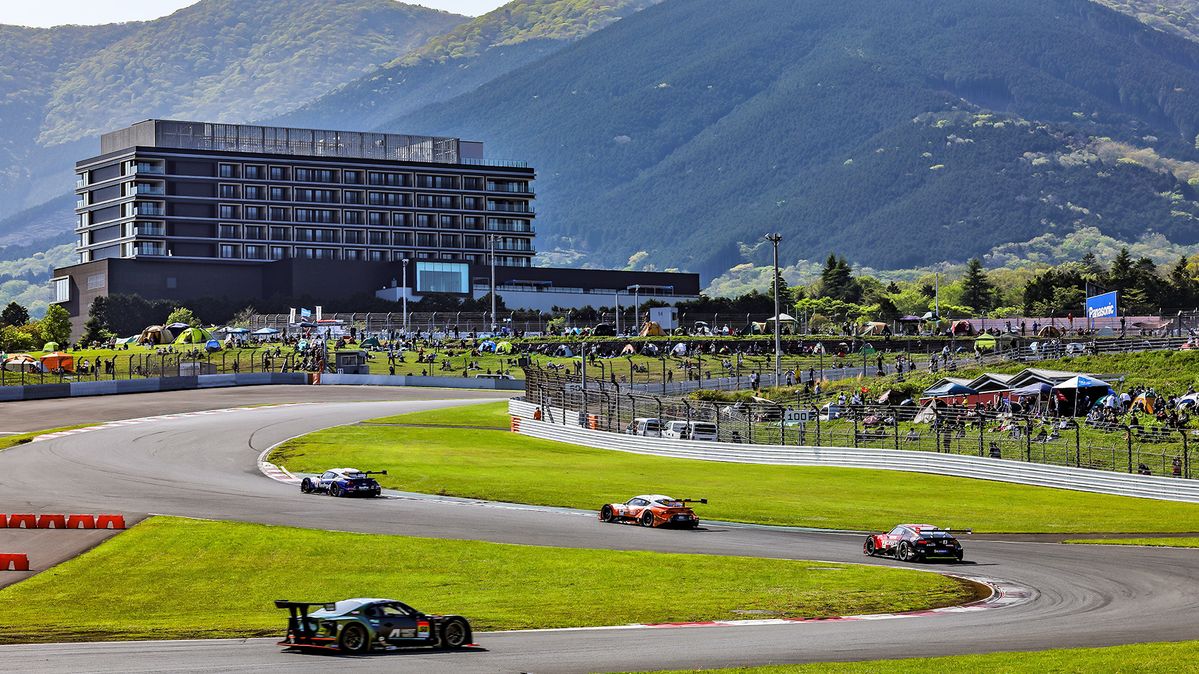 At Fuji Speedway Hotel in Japan, the room comes with a racetrack