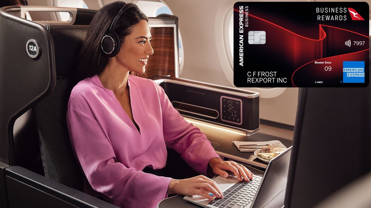 Earn your business more Qantas Points and perks with American Express