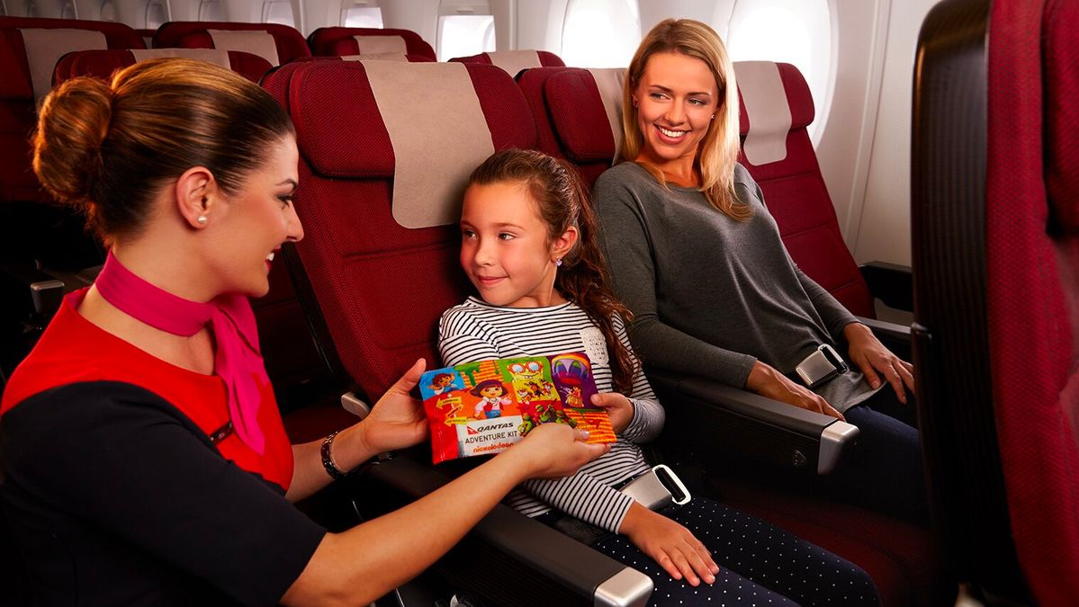 Your guide to flying Qantas with children and infants