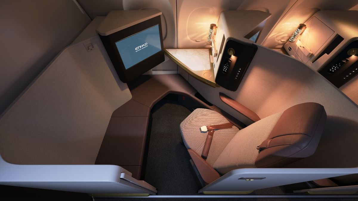 Photos: Etihad’s new A321LR first, business class