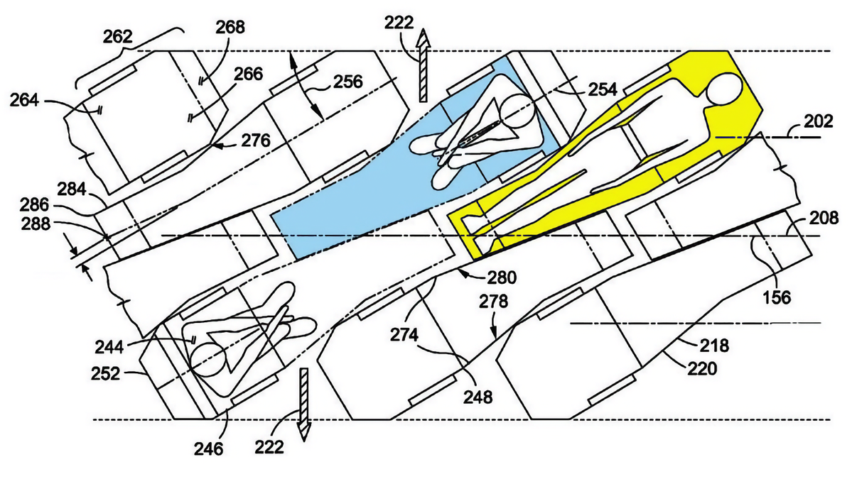 Boeing’s plan for 12-across business class seating