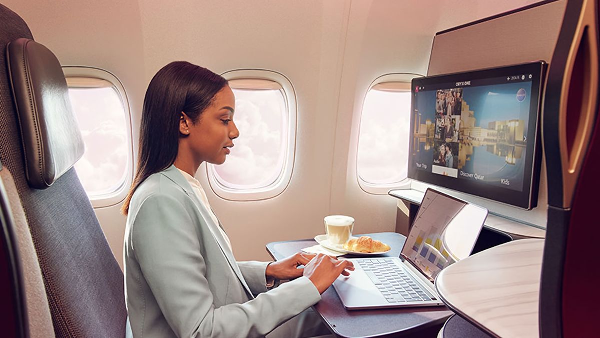 Why business travellers are rethinking how they work in the sky