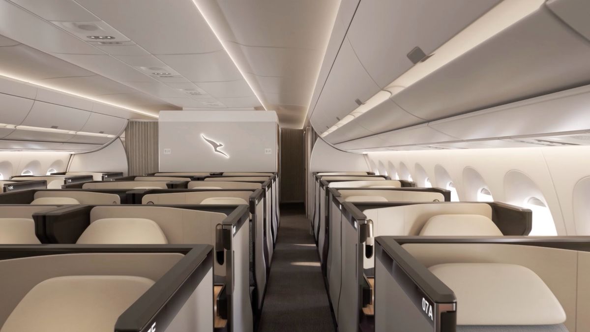 First look: Qantas A350-1000 seat map