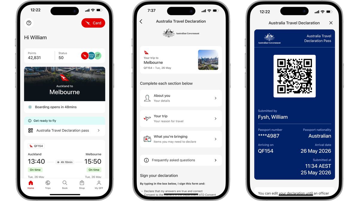 Melbourne moves to digital arrivals card for overseas flights