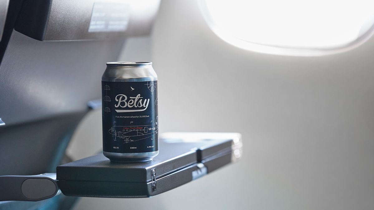 Burgers and beer made for 40,000 feet
