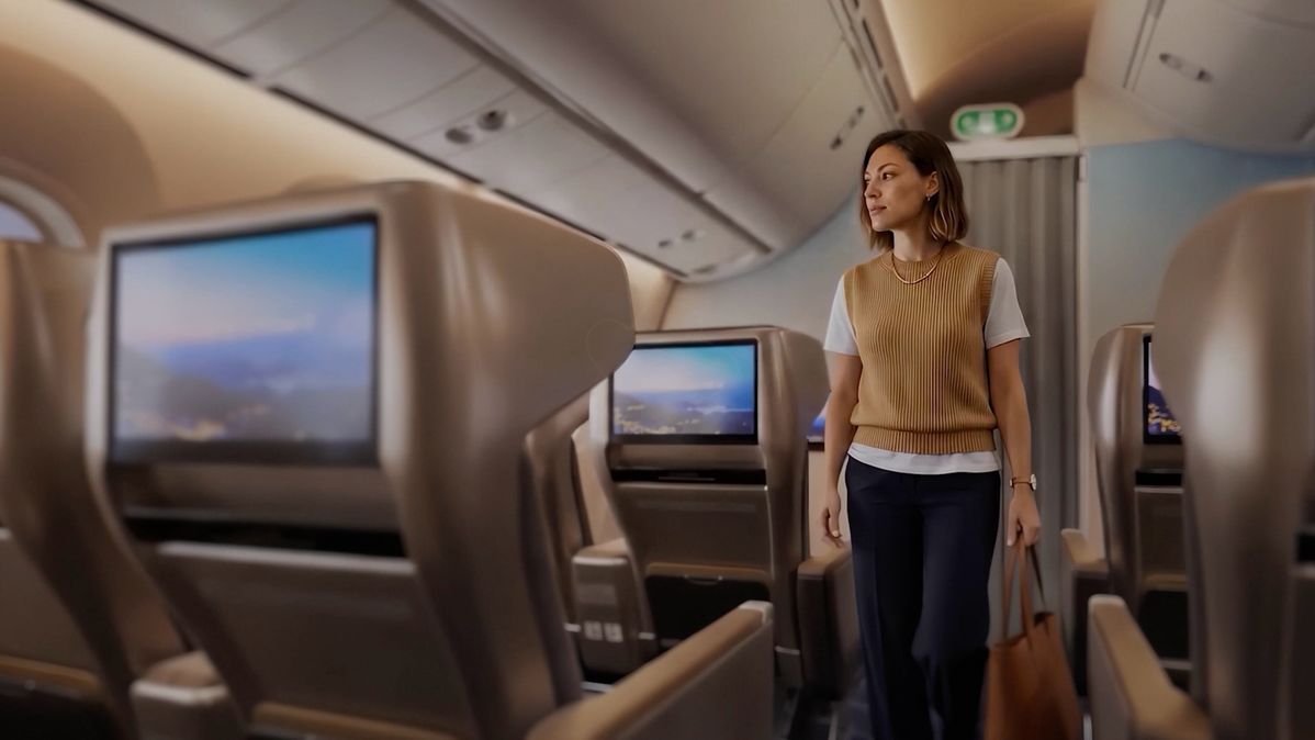 China Airlines: new 787 business class, premium economy