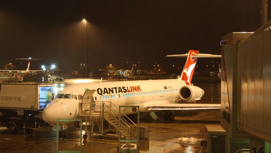 QantasLink Boeing 717 economy class